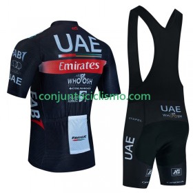 Conjunto Maillot + Culotte Corto con tirantes Uae Emirates 2023 N001